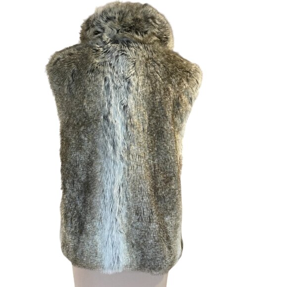 Weatherproof Garment Co. Faux Fur Reversible Zip-Up Vest Tan, Size XL EUC - Picture 4 of 10